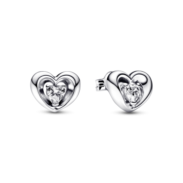 Pendientes de Botón Corazón...