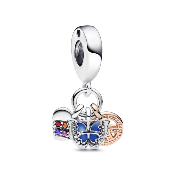 Charm Colgante Triple...