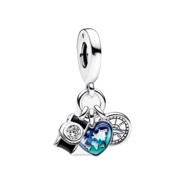 Charm Colgante Triple...