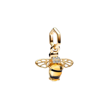Charm colgante Abeja Brillante