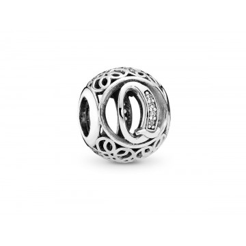 Charm Pandora letra Q