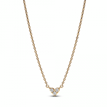 Collar Corazón triple Gema