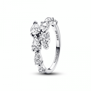 Anillo Banda Brillante...