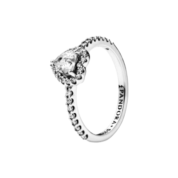 Anillo Corazón en Relieve