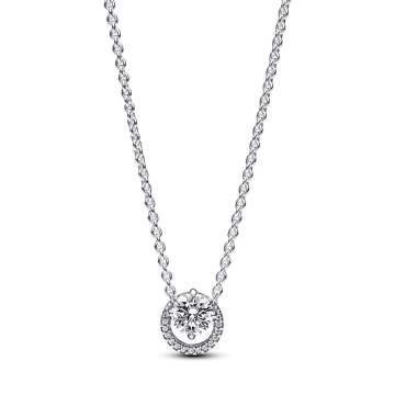 Collar Halo Redondo Brillante