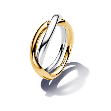 Anillo Bandas Entrelazadas...