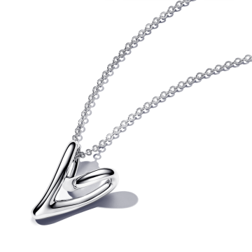 Collar Corazón Forma Orgánica