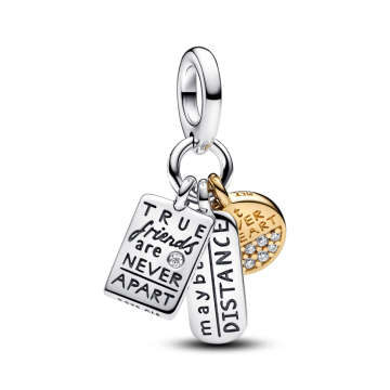 Charm Colgante Triple Amistad