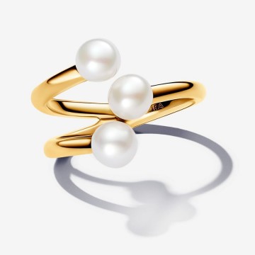 Anillo Abierto Perla...
