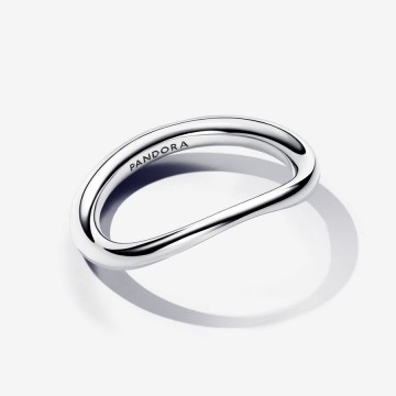Anillo Banda Forma Orgánica