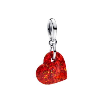 Charm Colgante Corazón Rojo...