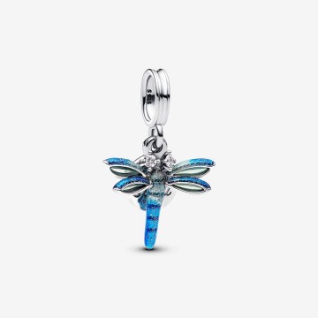 Charm Colgante Doble Libélula