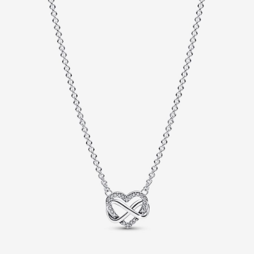Collar Corazón Infinito...