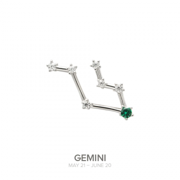Colgante GEMINIS de plata...