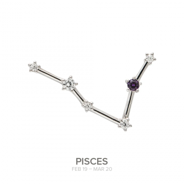 Colgante PISCIS de plata...