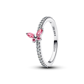 Anillo Mariposa Brillante