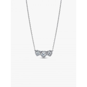 Collares Triple Halo Corazón