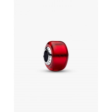 Charm Cristal de Murano Rojo