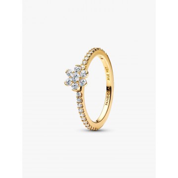 Anillo Flor Brillante
