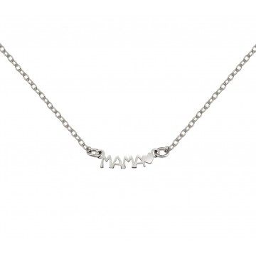 GARGANTILLA PLATA MAMA CORAZON