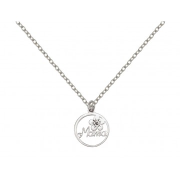 GARGANTILLA PLATA MAMA FLOR