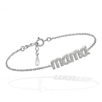 PULSERA PLATA MAMA ZTAS