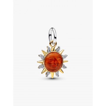 Charm Colgante Sol Remolino...