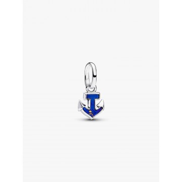 Charm Colgante Mini Ancla Azul