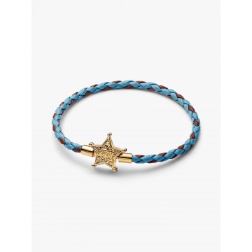 Pulsera de cuero Estrella...