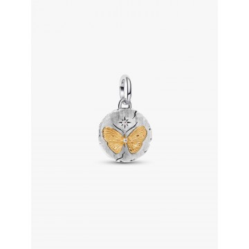 Charm Medallón Mariposa