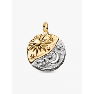 Charm Medallón XL Sol y Luna
