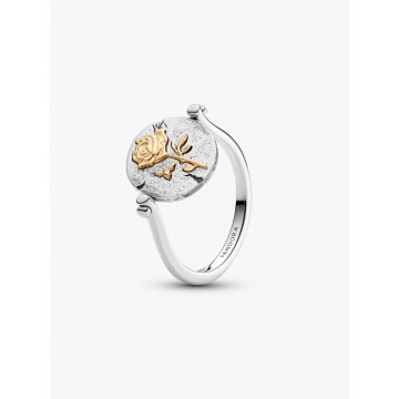 Anillo Medallón Reversible...