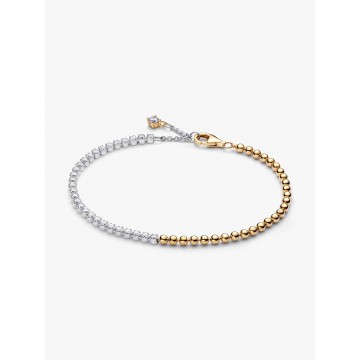 Pulsera Tenis y Cuentas