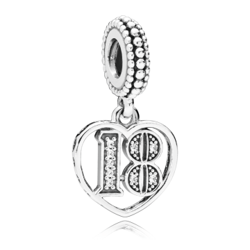 Charm colgante en plata de...