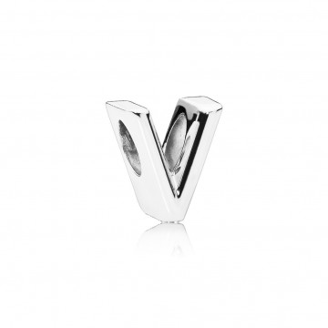 Charm Pandora Letra V
